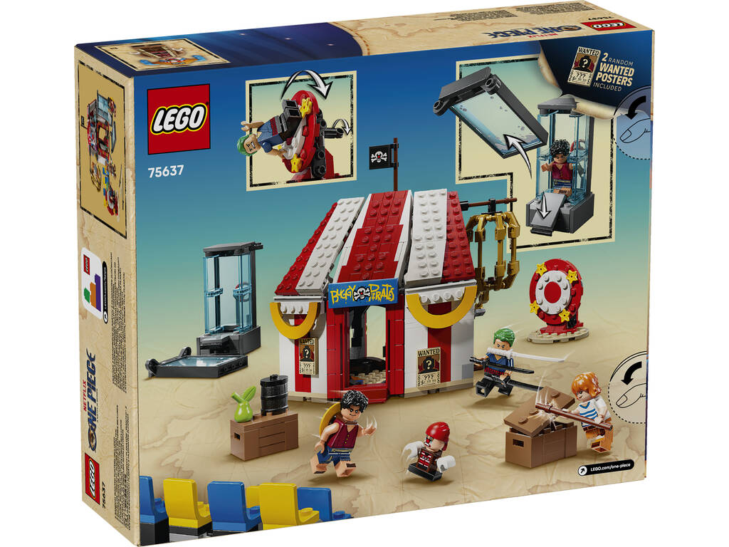 Lego One Piece Circo di Buggy il Clown
