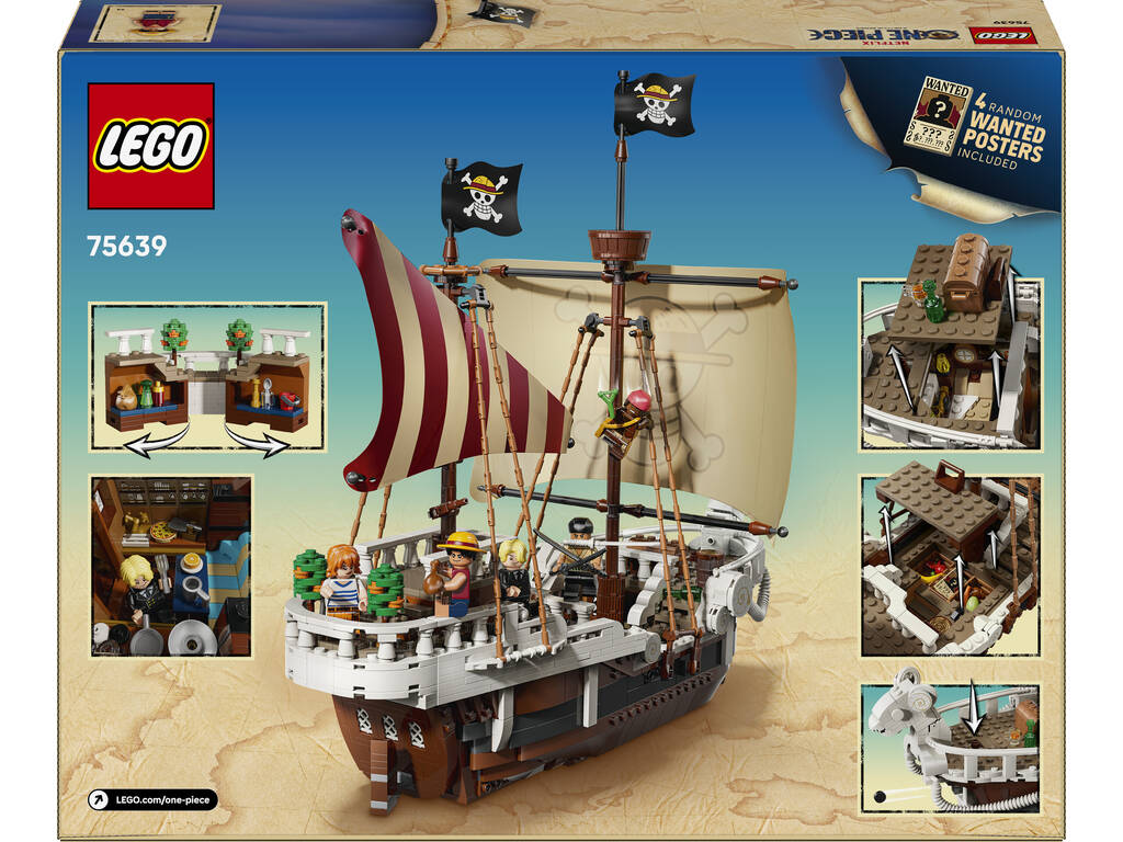 Lego One Piece Nave pirata Going Merry