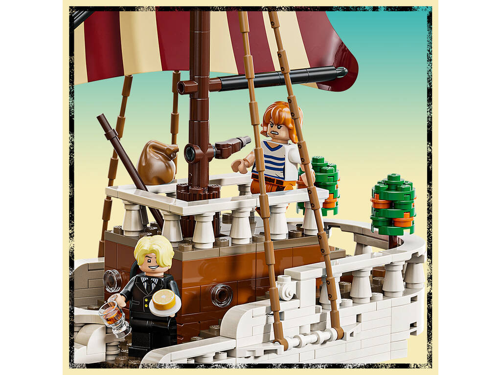 Lego One Piece Nave pirata Going Merry