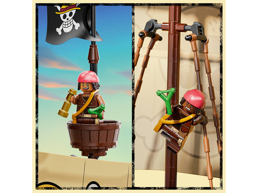 Lego One Piece Nave pirata Going Merry