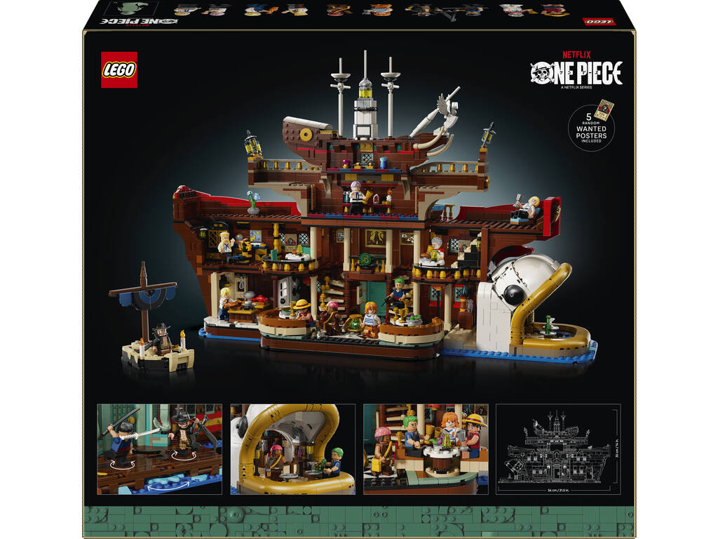 Lego One Piece Ristorante galleggiante Baratie