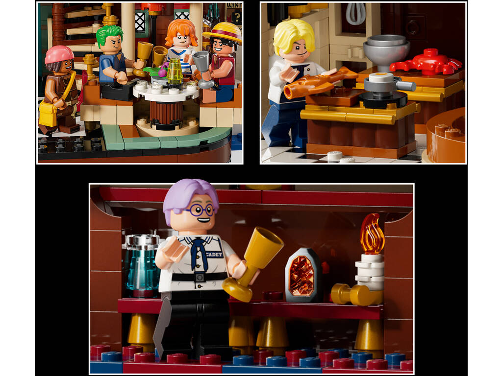 Lego One Piece Ristorante galleggiante Baratie