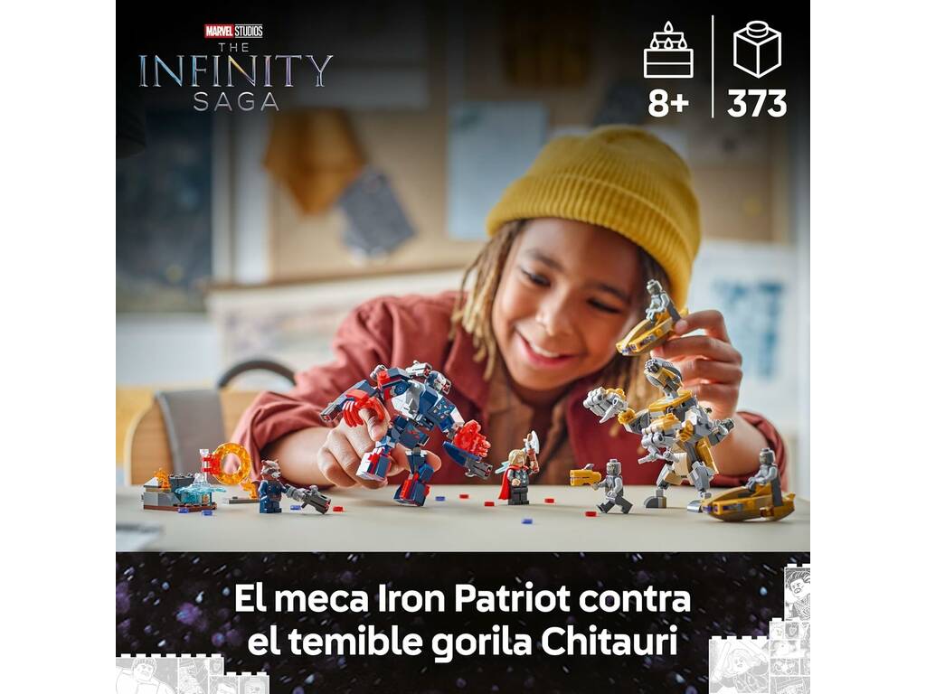 Lego Marvel Thor degli Avengers: Endgame vs Chitauri