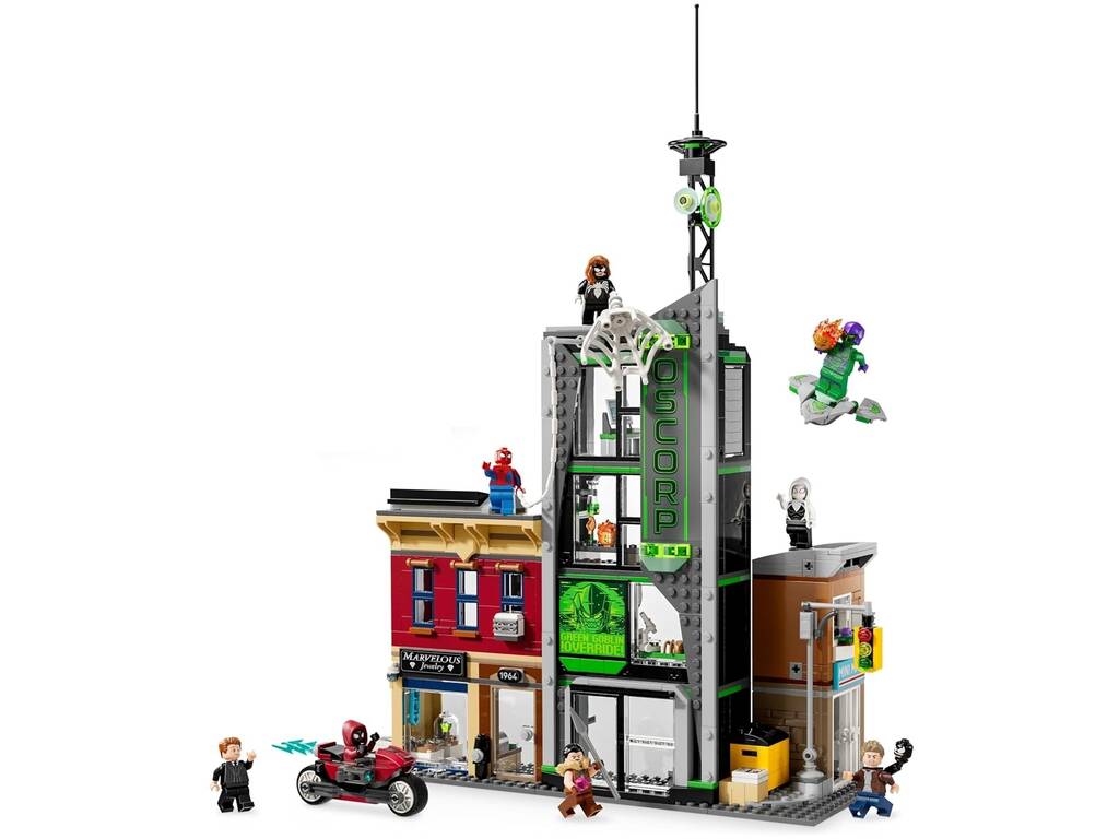 Lego Marvel Spiderman vs Oscorp