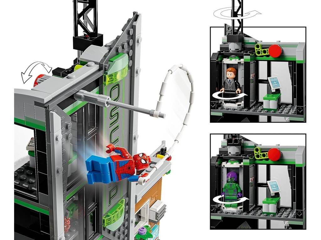 Lego Marvel Spiderman vs Oscorp