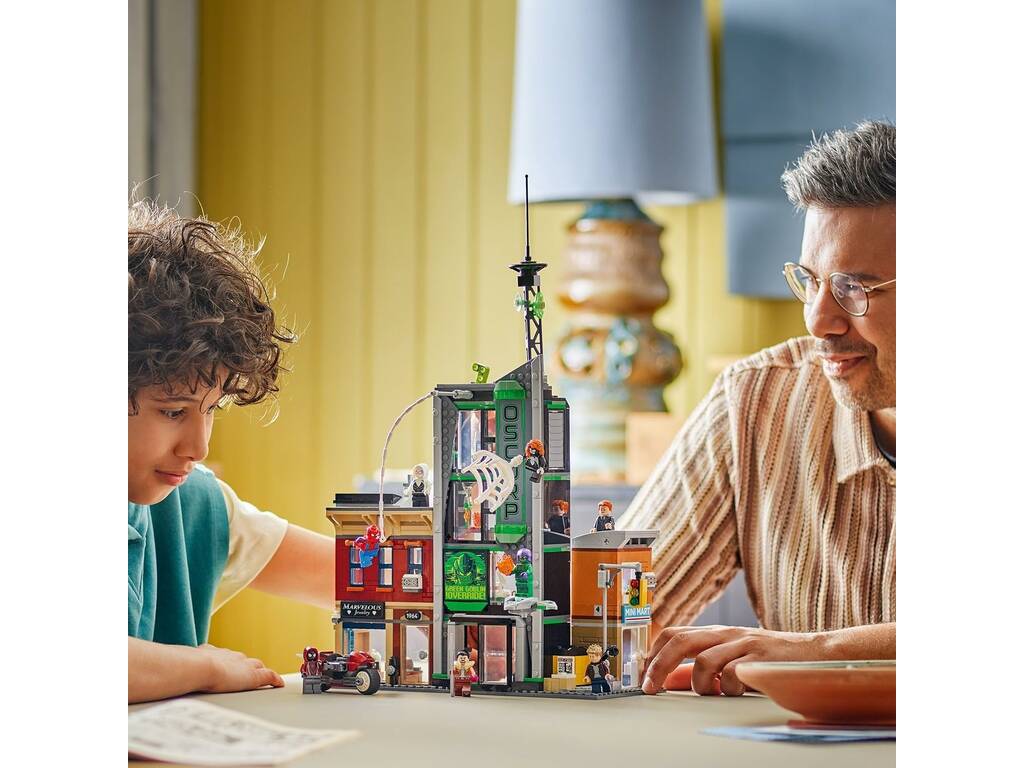 Lego Marvel Spiderman vs Oscorp