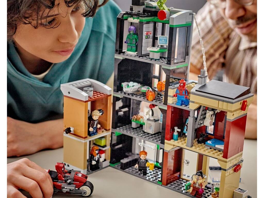Lego Marvel Spiderman vs Oscorp