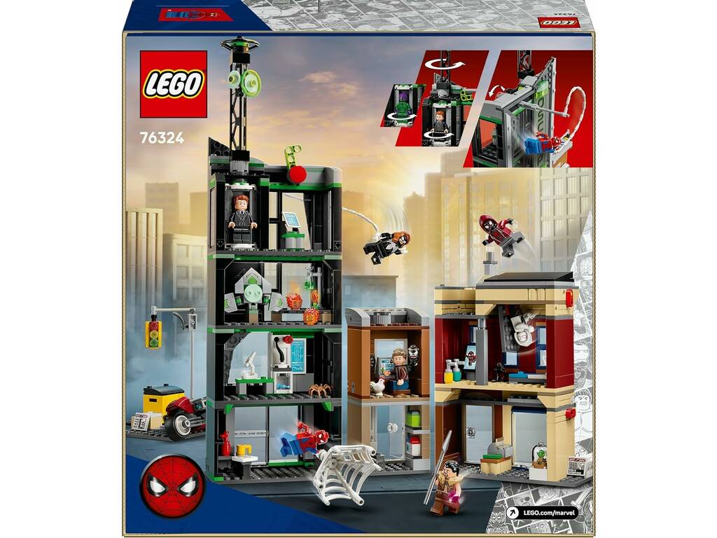Lego Marvel Spiderman vs Oscorp