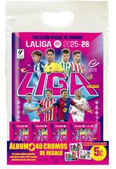 imagen La Liga Este 2025-26 Confezione promozionale Album con 5 bustine