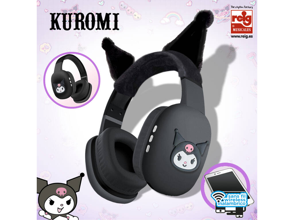 Sanrio Kuromi Cuffie wireless
