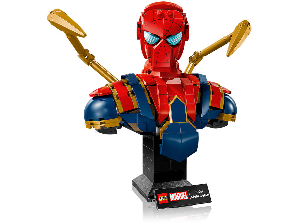 Lego Marvel Busto di Iron Spiderman