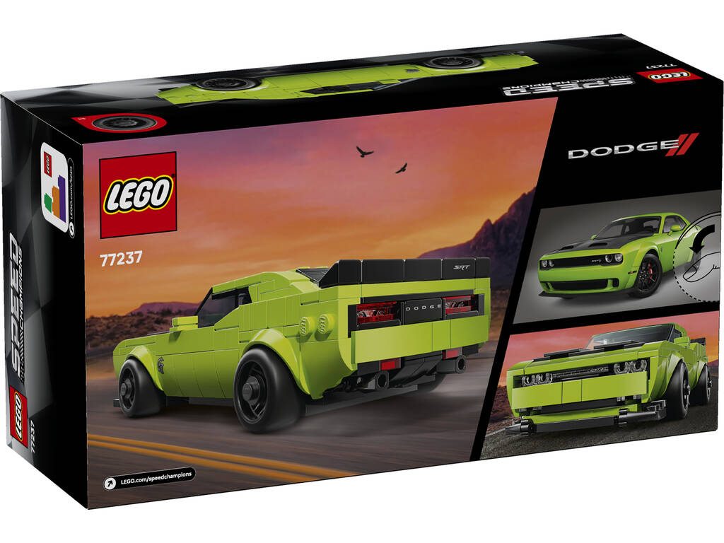 Lego Speed Champions Dodge Challenger SRT Hellcat Sportive