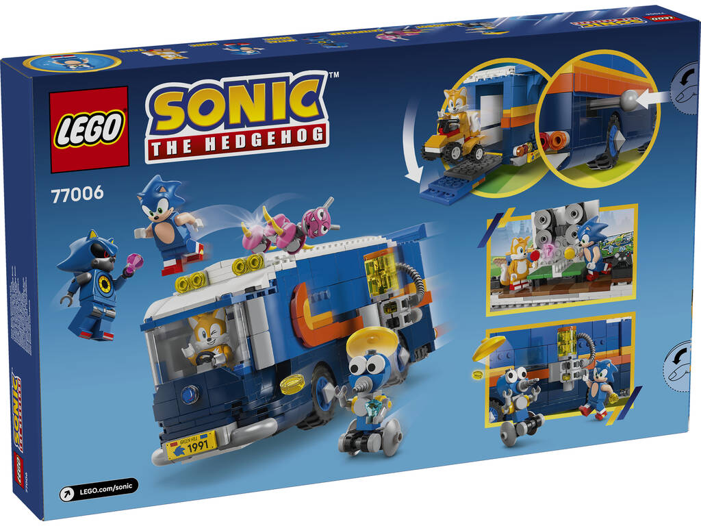 Lego Sonic Camion Operativo del Gruppo Sonic