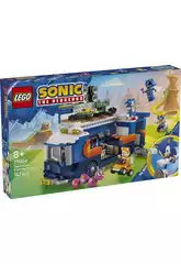 Lego Sonic Camion d'intervention de l'équipe Sonic