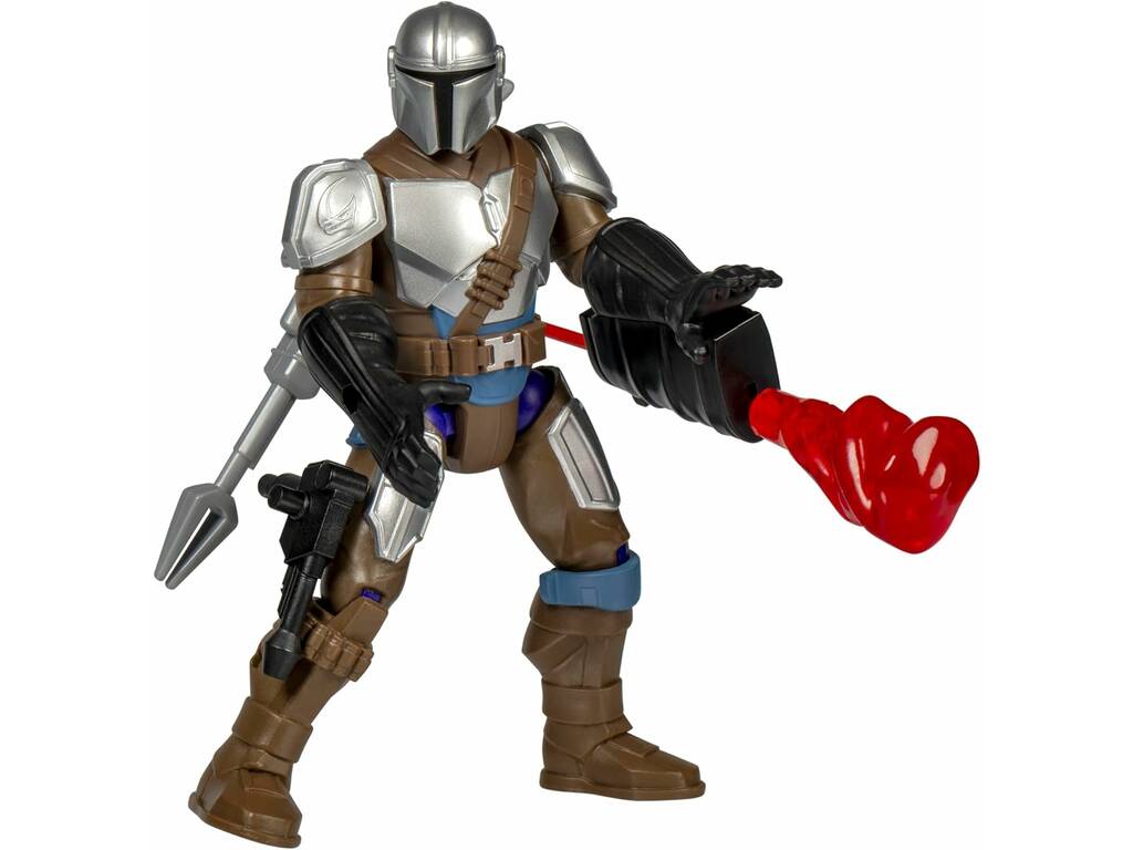 Star Wars MixMashers Figura Deluxe The Mandalorian con Accessori