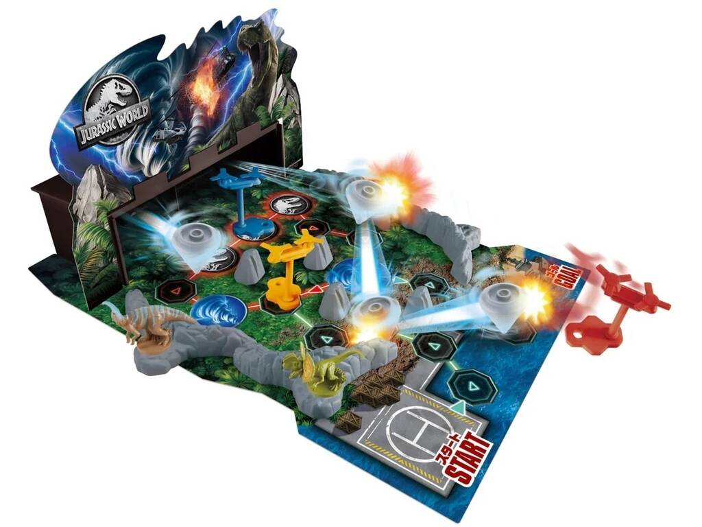 Jurassic World Juego Ataque Tornado