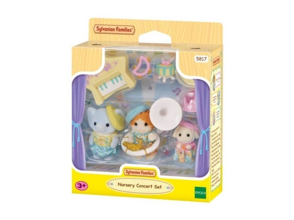Sylvanian Families Set Concert À La Crèche