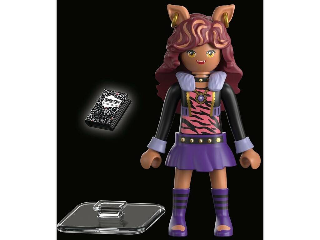 Playmobil Monster High Muñeca Clawdeen Wolf con Accesorio