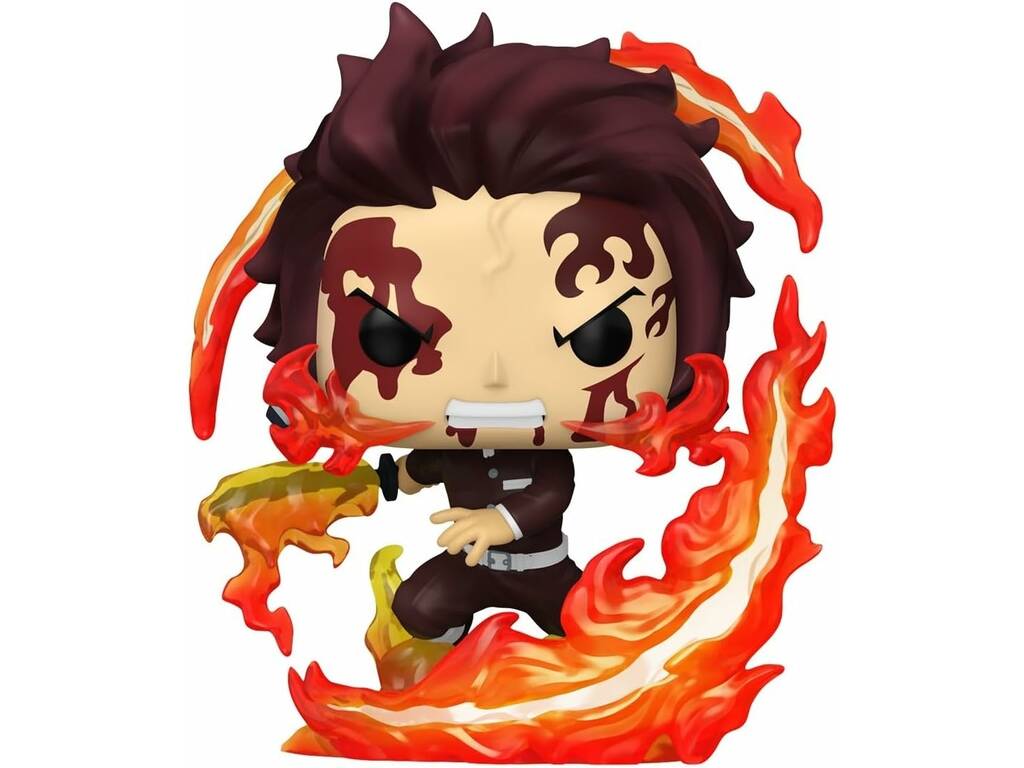 Funko Pop Plus Demon Slayer Figura Tanjiro Kamado Respirazione Solare