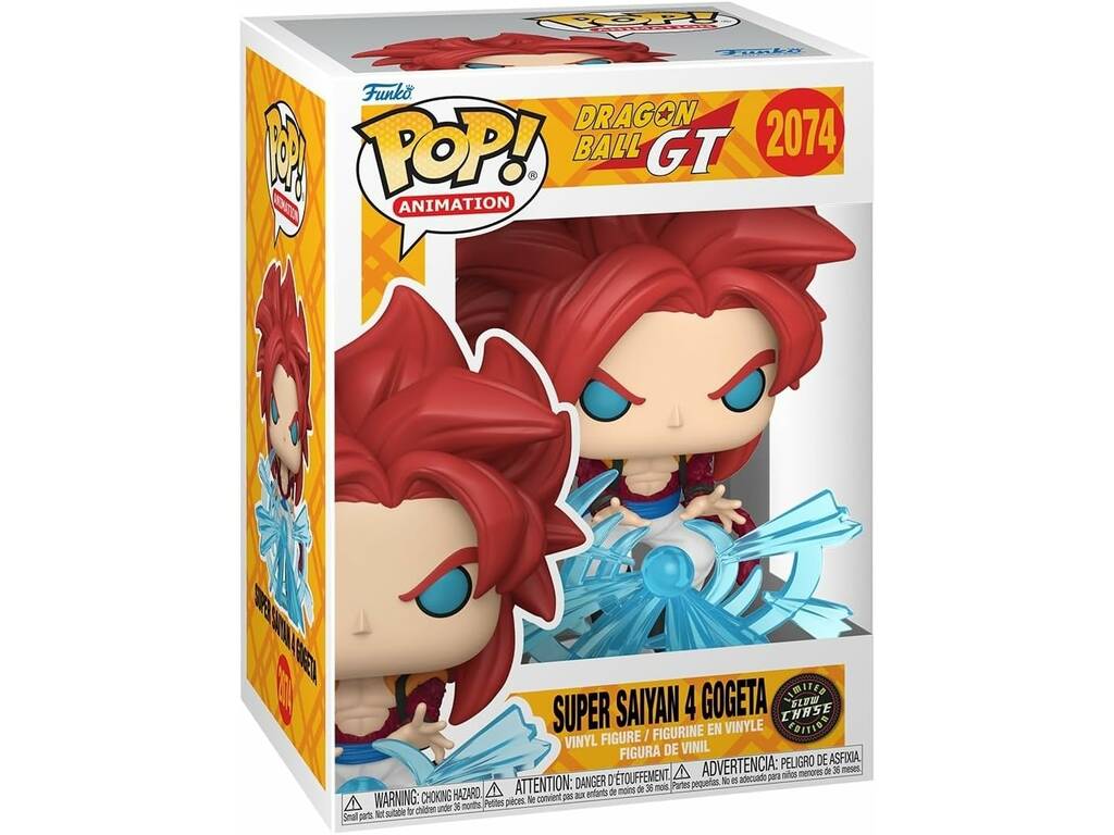 Funko Pop Animation Dragon Ball GT Figura Super Saiyan 4 Gogeta