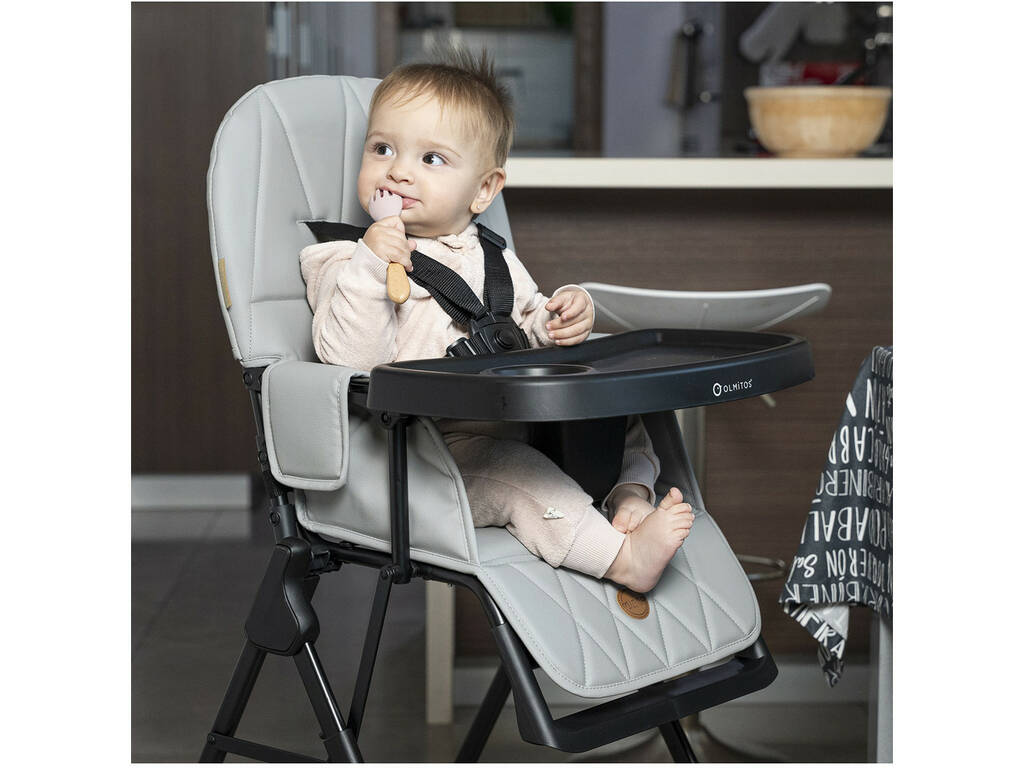Seggiolino Basic Minna Grigio Pieghevole