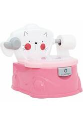 Pot de chambre Funny Cat Pink