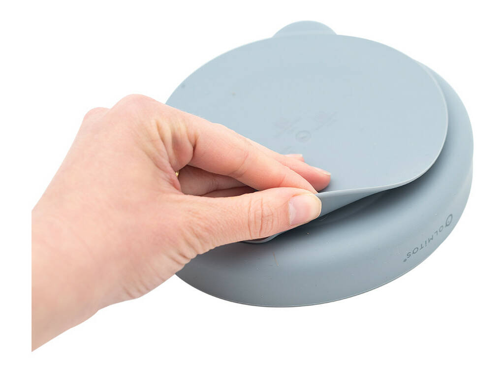 Servizio da tavola 7 pezzi in silicone blu