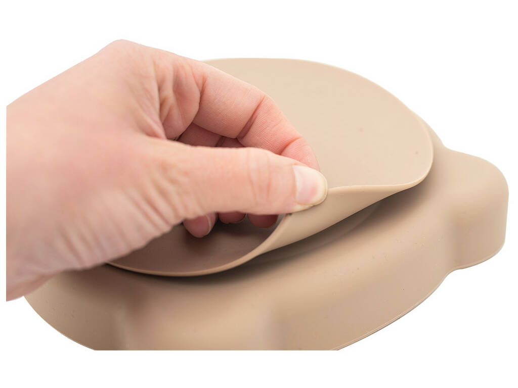 Servizio da tavola 7 pezzi in silicone giallo