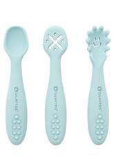 Set de couverts d'apprentissage bleu