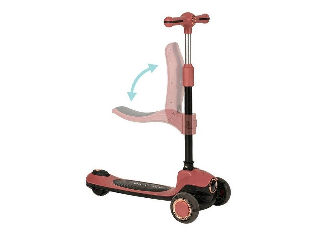Monopattino evolutivo Roller Granate 2 in 1