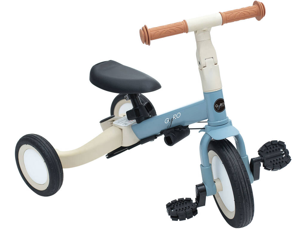 Triciclo multifunzione Gyro 5 in 1 colore blu