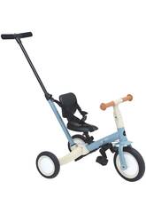 Olmitos Multifunktionales Gyro 5-in-1 Dreirad, Farbe Blau