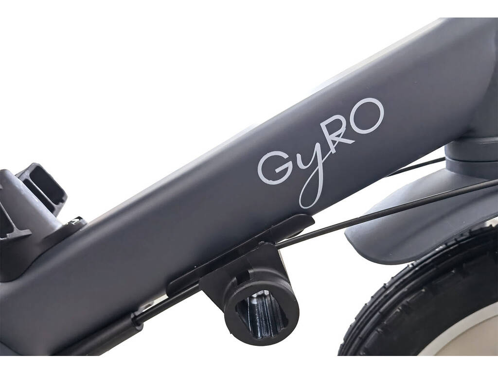Triciclo multifunzione Gyro 5 in 1 colore grigio