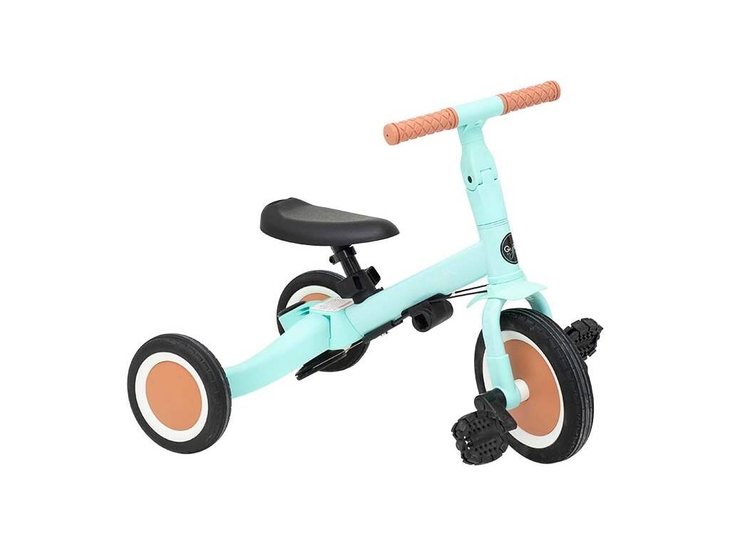 Triciclo multifunzionale Gyro 5 in 1 Colore menta
