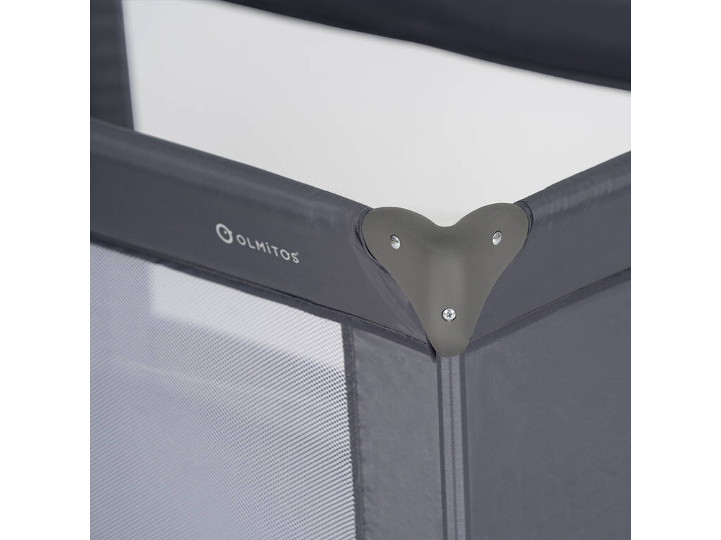Culla da viaggio Basic grigio scuro 79x66x126 cm