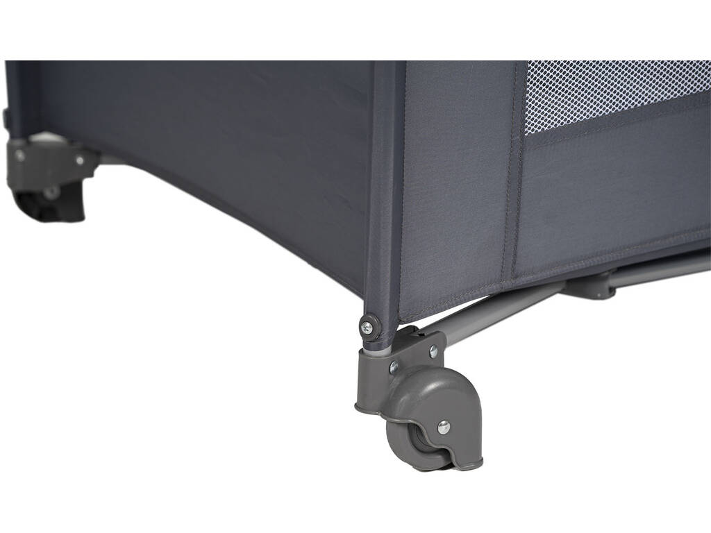 Culla da viaggio Basic grigio scuro 79x66x126 cm