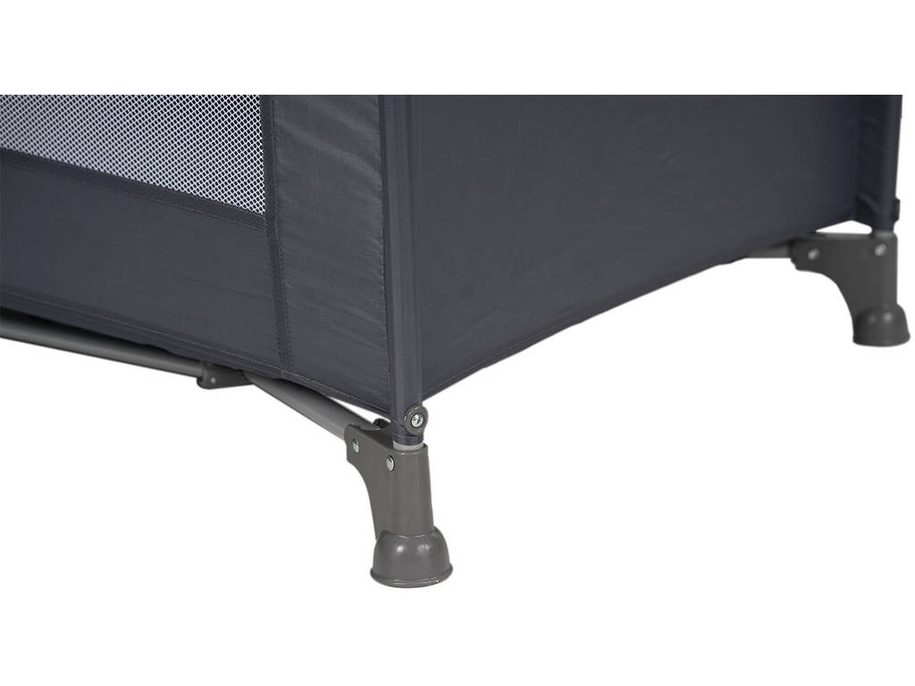 Culla da viaggio Basic grigio scuro 79x66x126 cm