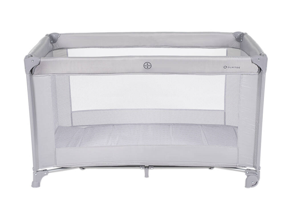 Culla da viaggio Basic grigio chiaro 79x66x126 cm