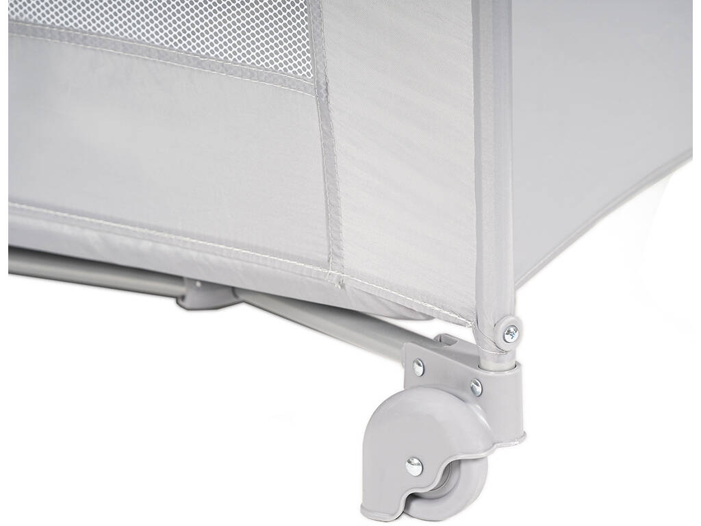 Culla da viaggio Basic grigio chiaro 79x66x126 cm