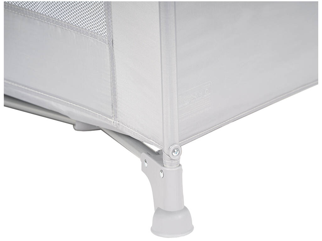 Culla da viaggio Basic grigio chiaro 79x66x126 cm