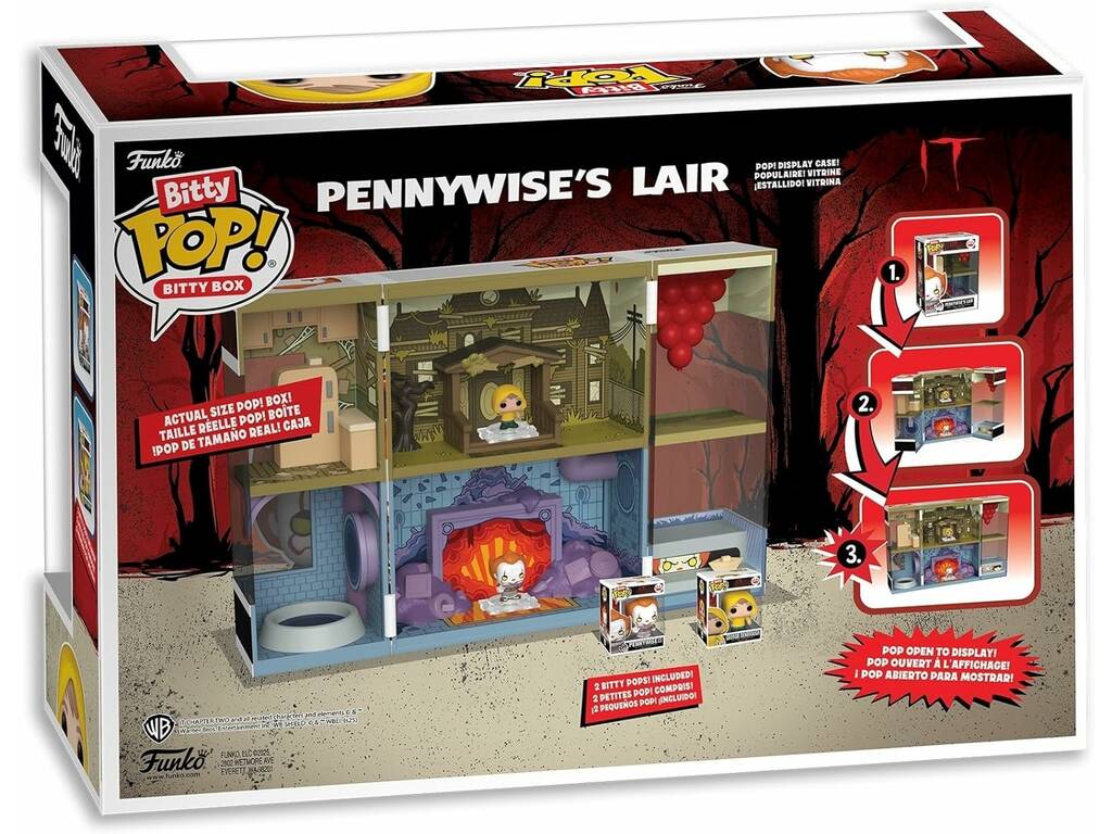 Funko Bitty Pop Bitty Box It Pennywise's Lair