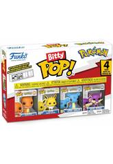 Funko Bitty Pop Pokémon Pack 4 mit Glumanda