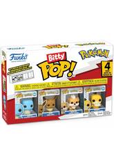 Funko Bitty Pop Pokémon Pack 4 mit Schiggy
