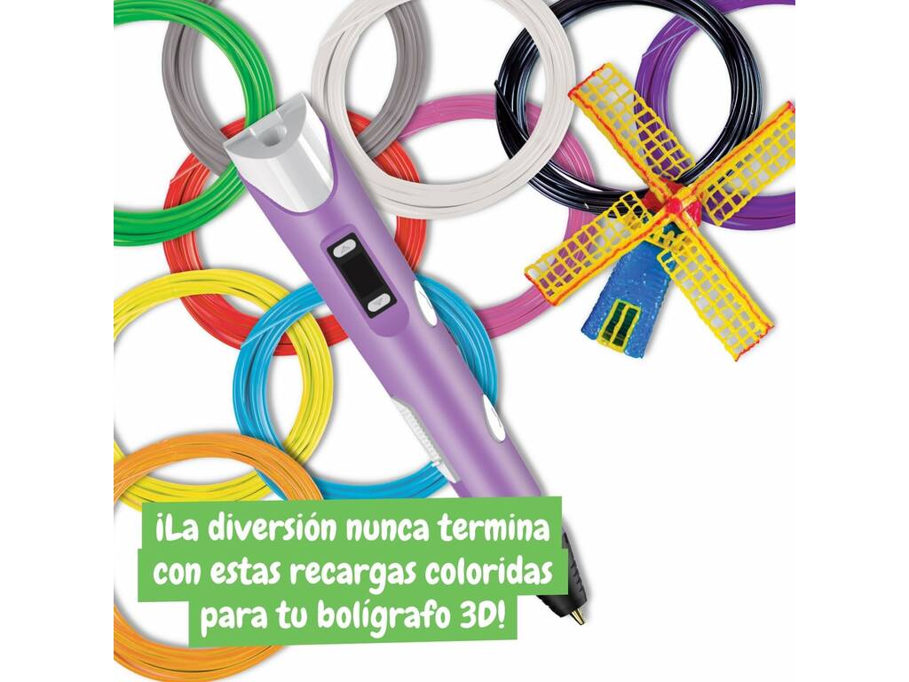 Recargas Bolígrafo 3D