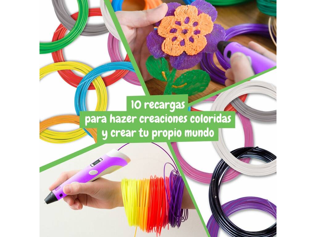 Recargas Bolígrafo 3D