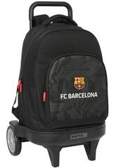 Zaino grande con ruote Compact Evolution Ext. F.C. Barcelona Black