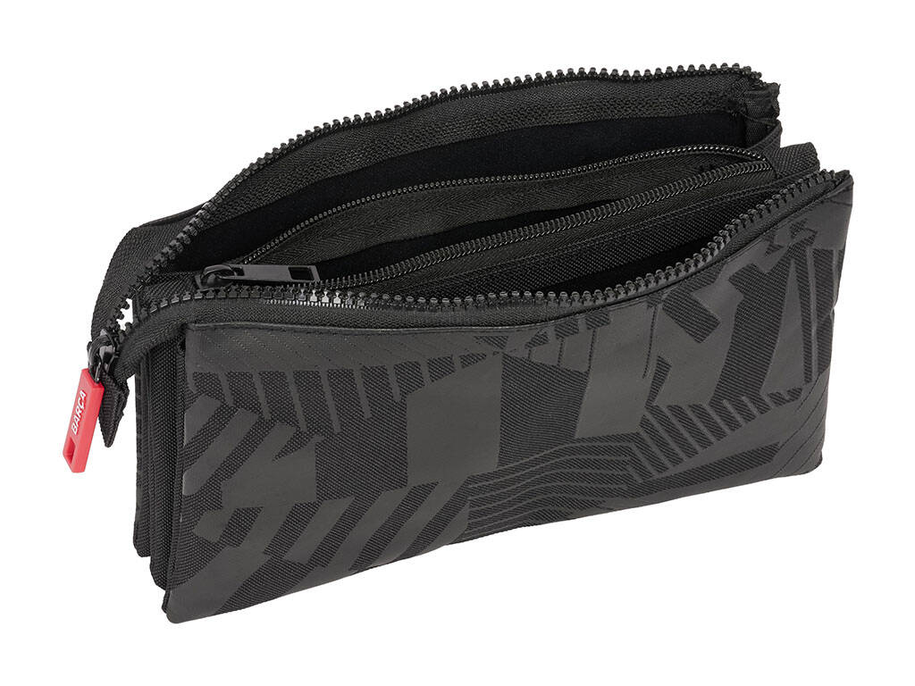 Astuccio Triple F.C. Barcelona Nero