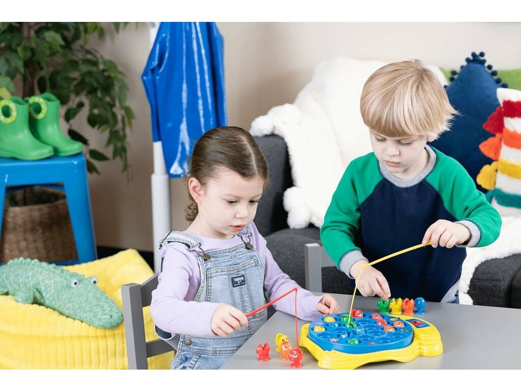 Let’s Go Fishing con 21 pesci e 4 canne da pesca