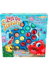 Let's Go Fishing avec 21 poissons et 4 cannes à pêche