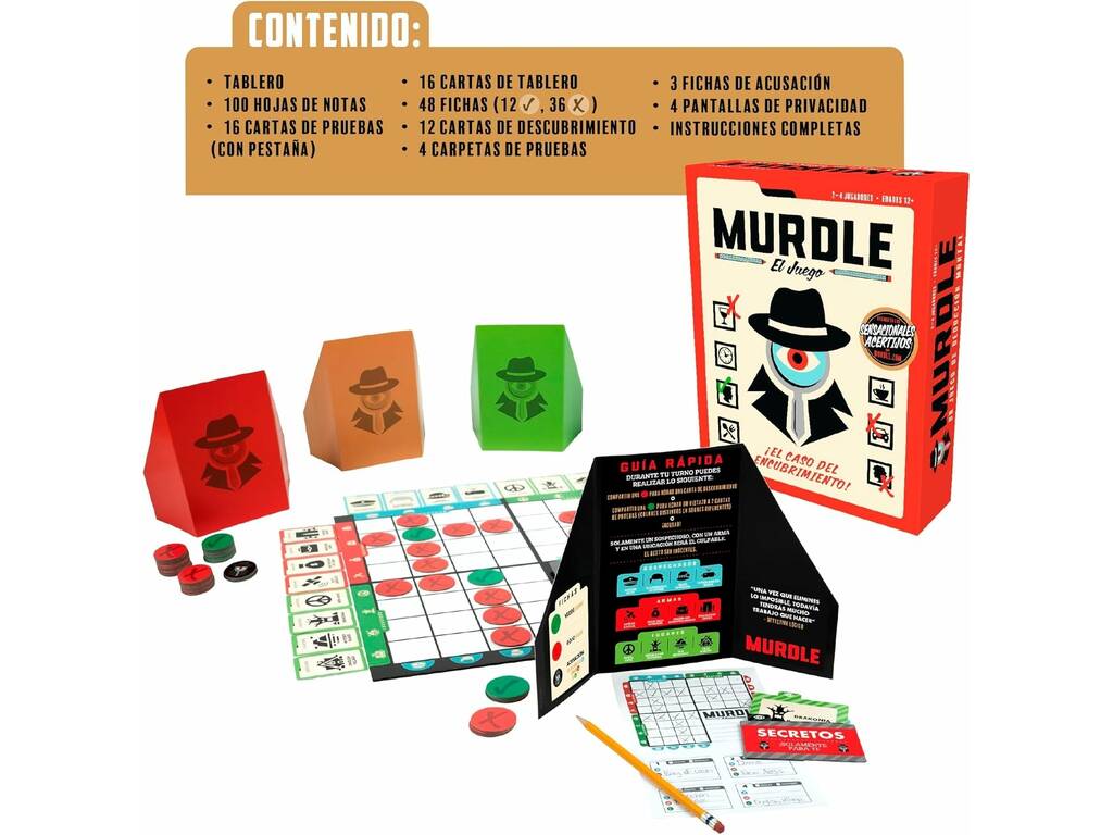 Murdle Il Gioco